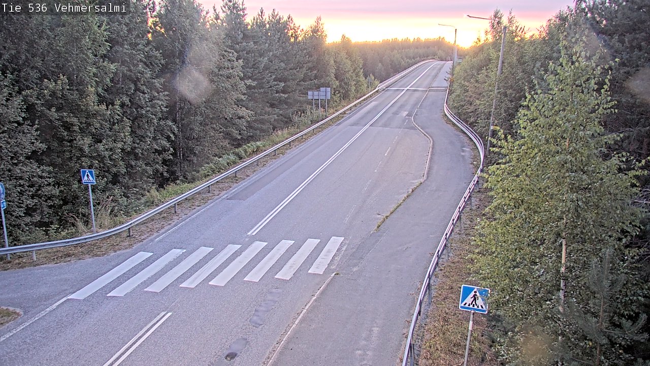 Kelikamerat Kuva Tie 536 Kuopio, Vehmersalmi, Kuopio, Pohjois-Savo