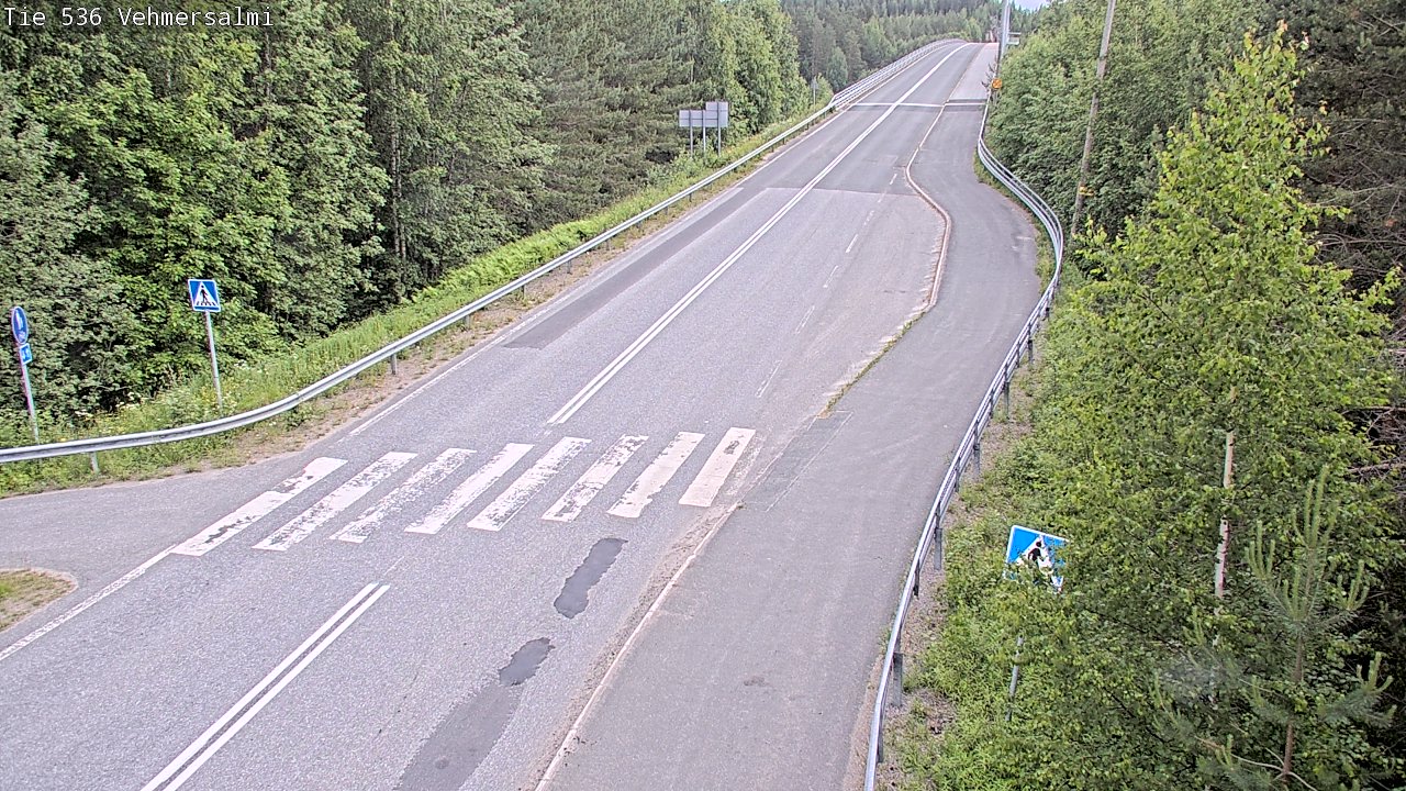 Kelikamerat Kuva Tie 536 Kuopio, Vehmersalmi, Kuopio, Pohjois-Savo