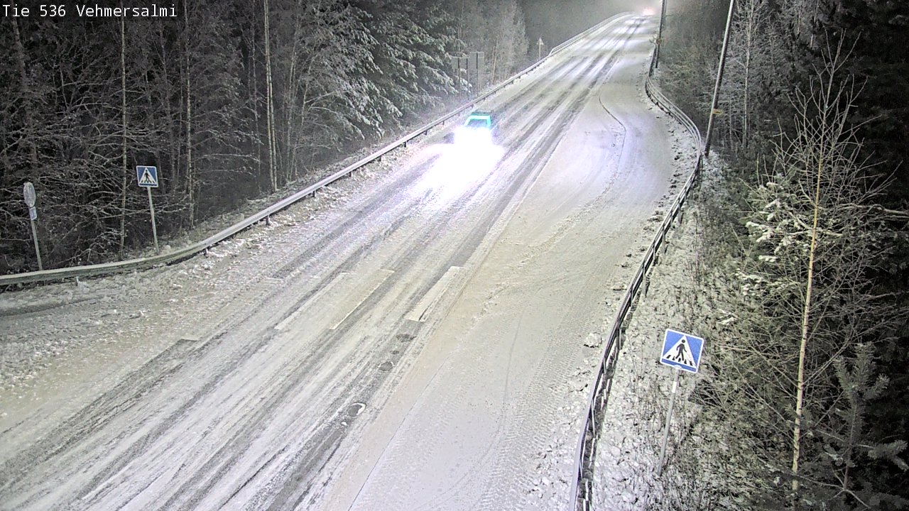 Kelikamerat Kuva Tie 536 Kuopio, Vehmersalmi, Kuopio, Pohjois-Savo