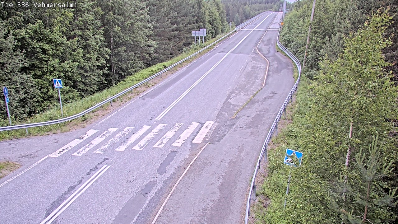 Kelikamerat Kuva Tie 536 Kuopio, Vehmersalmi, Kuopio, Pohjois-Savo
