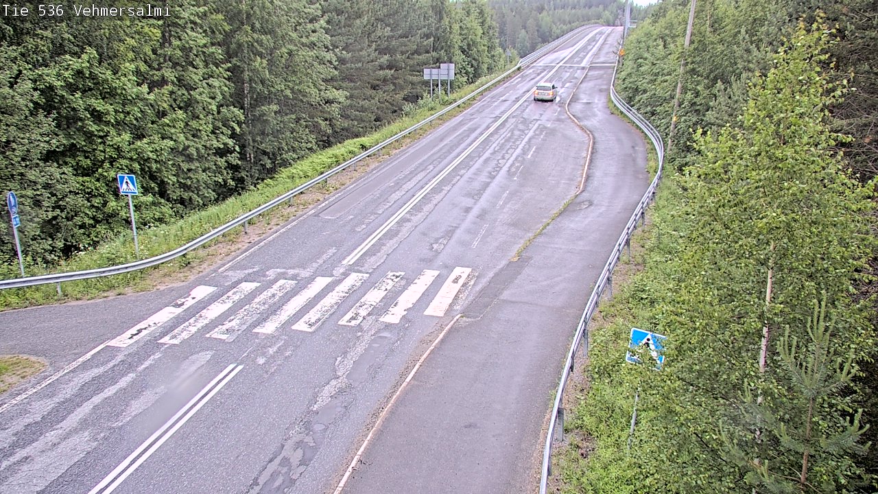 Kelikamerat Kuva Tie 536 Kuopio, Vehmersalmi, Kuopio, Pohjois-Savo