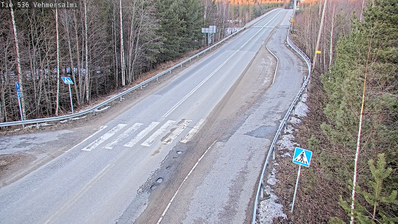 Kelikamerat Kuva Tie 536 Kuopio, Vehmersalmi, Kuopio, Pohjois-Savo