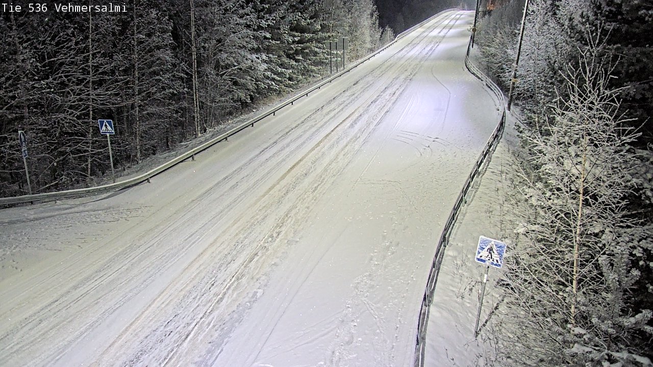 Kelikamerat Kuva Tie 536 Kuopio, Vehmersalmi, Kuopio, Pohjois-Savo