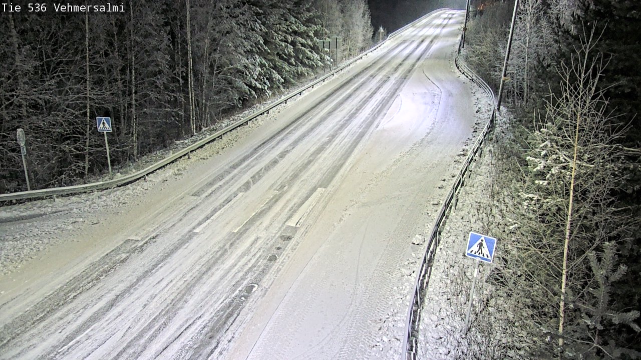 Kelikamerat Kuva Tie 536 Kuopio, Vehmersalmi, Kuopio, Pohjois-Savo