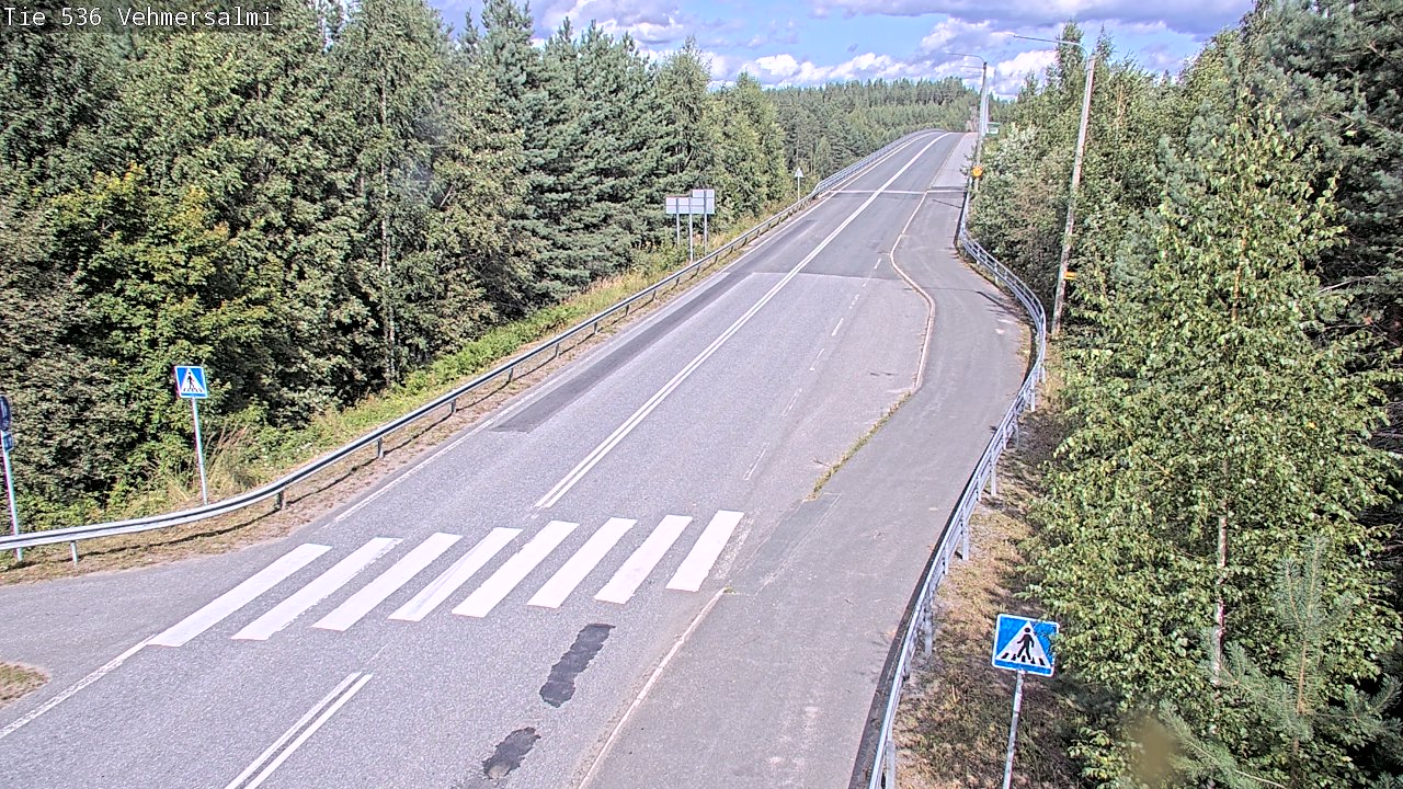 Kelikamerat Kuva Tie 536 Kuopio, Vehmersalmi, Kuopio, Pohjois-Savo
