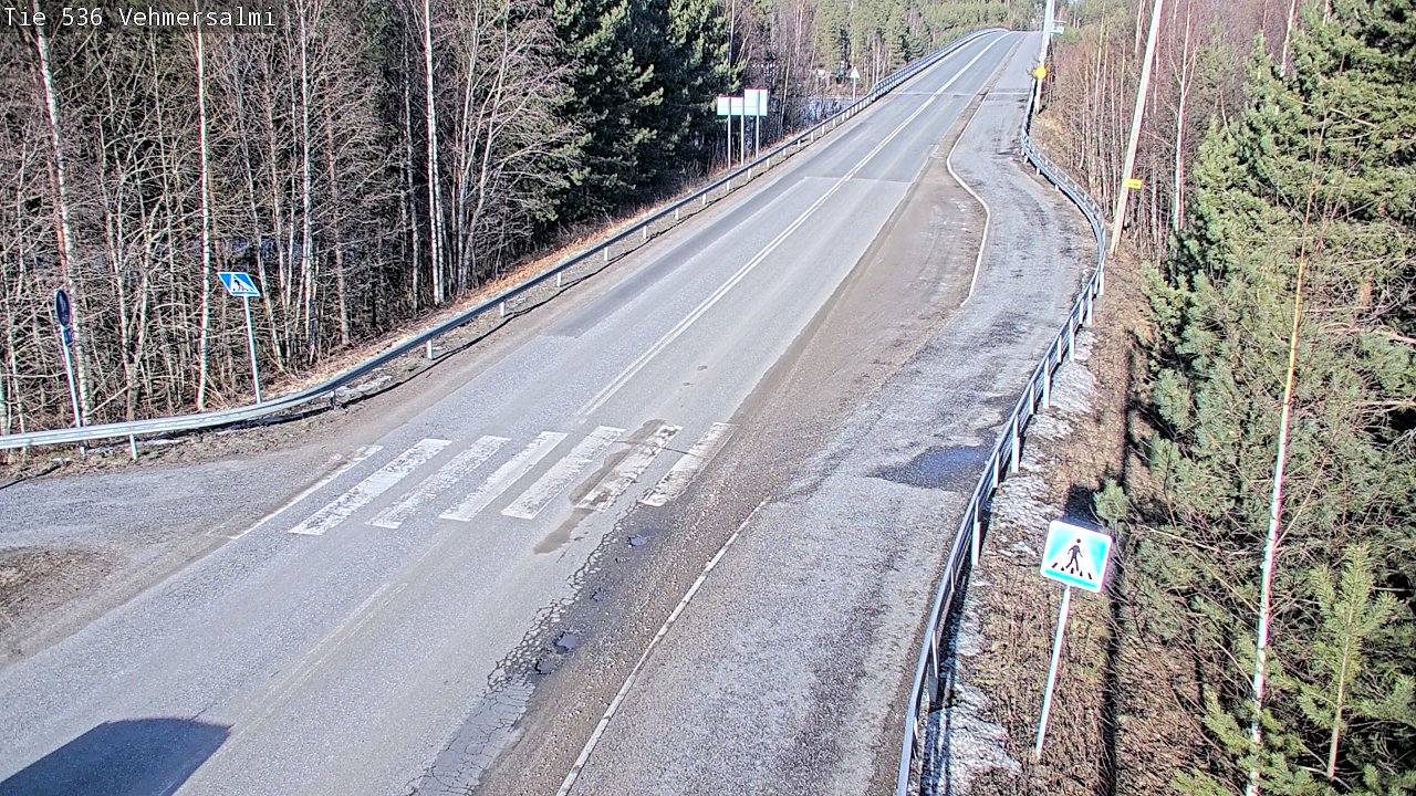 Kelikamerat Kuva Tie 536 Kuopio, Vehmersalmi, Kuopio, Pohjois-Savo