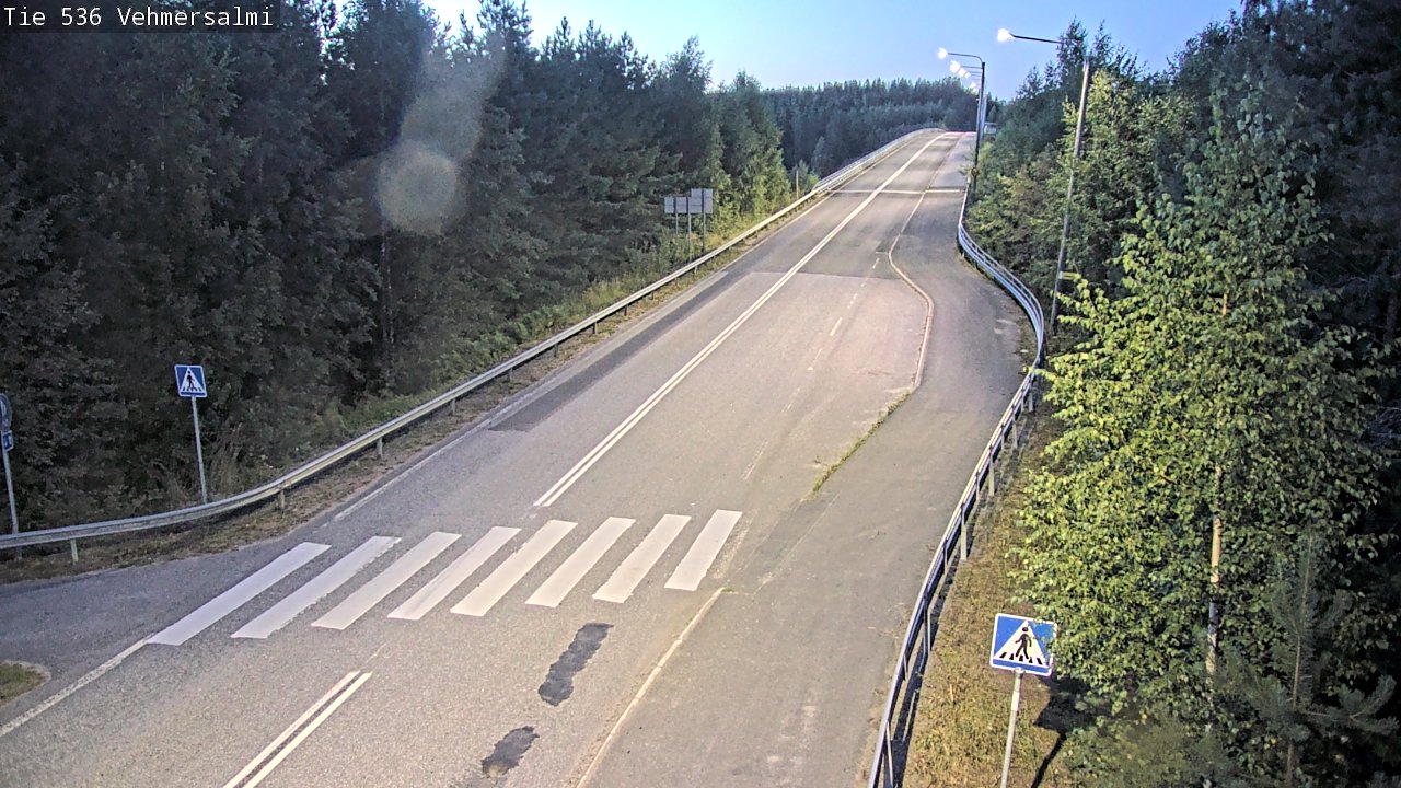 Kelikamerat Kuva Tie 536 Kuopio, Vehmersalmi, Kuopio, Pohjois-Savo
