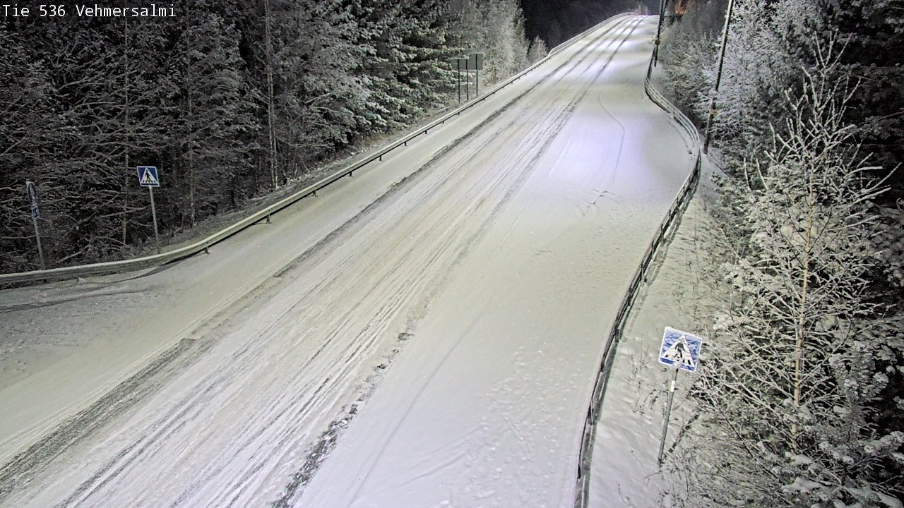 Kelikamerat Kuva Tie 536 Kuopio, Vehmersalmi, Kuopio, Pohjois-Savo