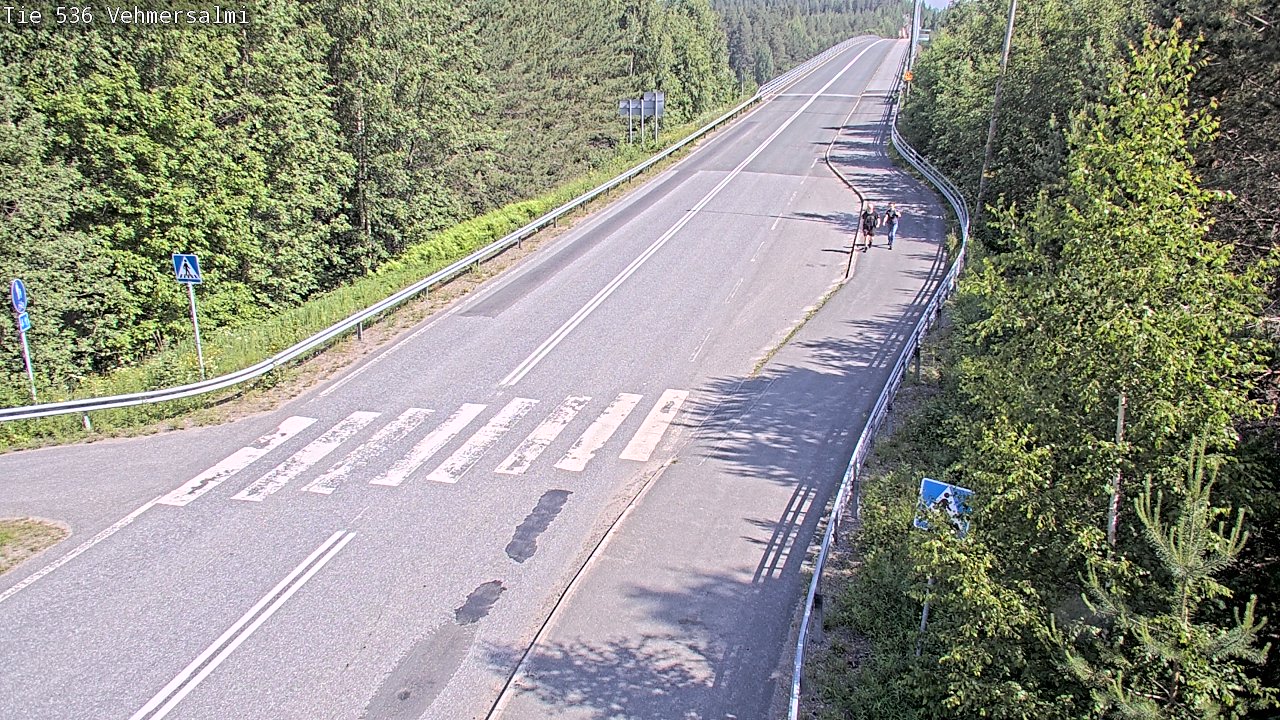 Kelikamerat Kuva Tie 536 Kuopio, Vehmersalmi, Kuopio, Pohjois-Savo