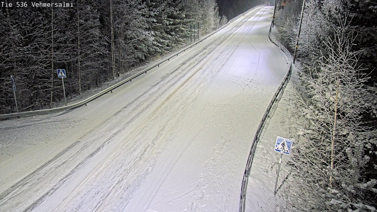 Kelikamerat Kuva Tie 536 Kuopio, Vehmersalmi, Kuopio, Pohjois-Savo