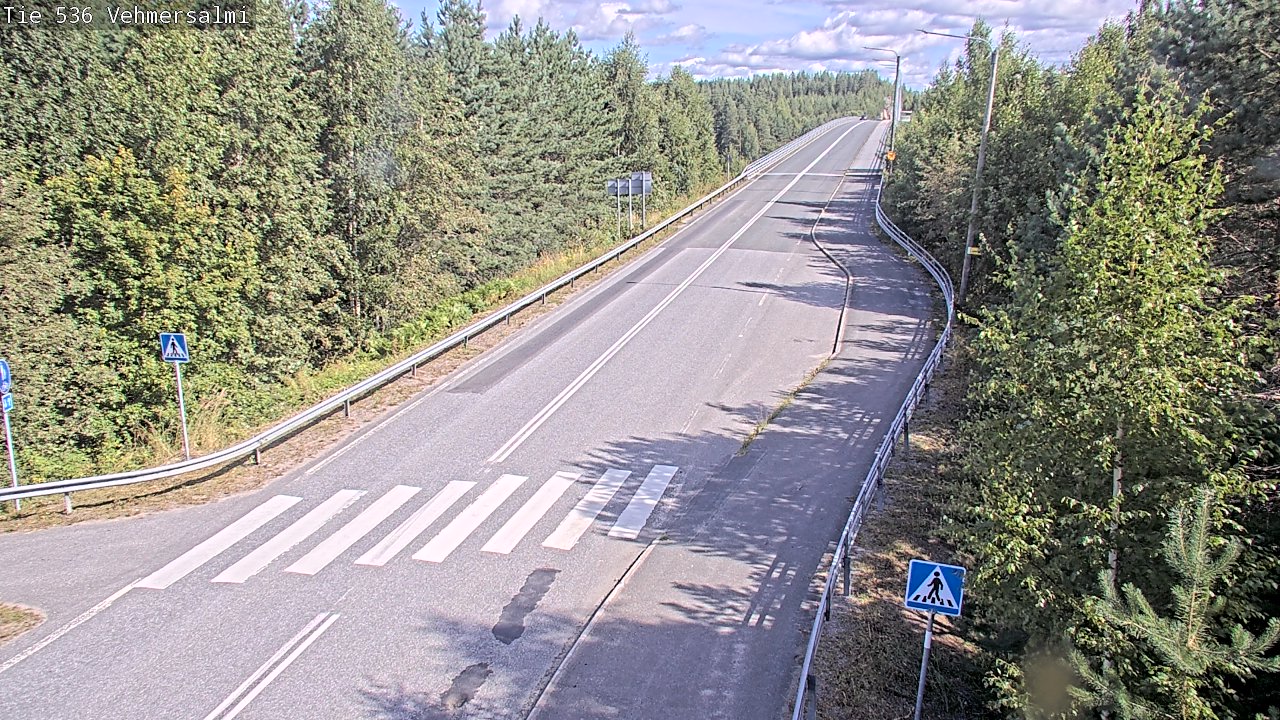 Kelikamerat Kuva Tie 536 Kuopio, Vehmersalmi, Kuopio, Pohjois-Savo