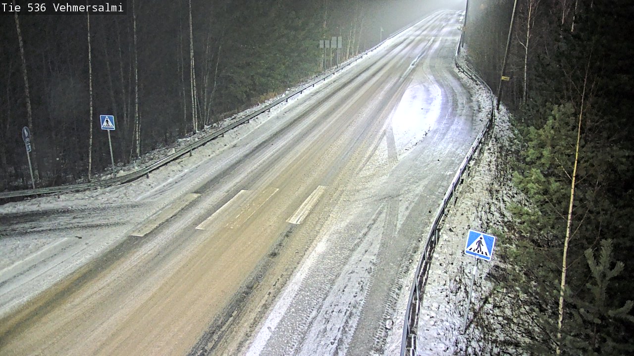 Weather Camera Image Road 536 Kuopio, Vehmersalmi, Kuopio, Pohjois-Savo