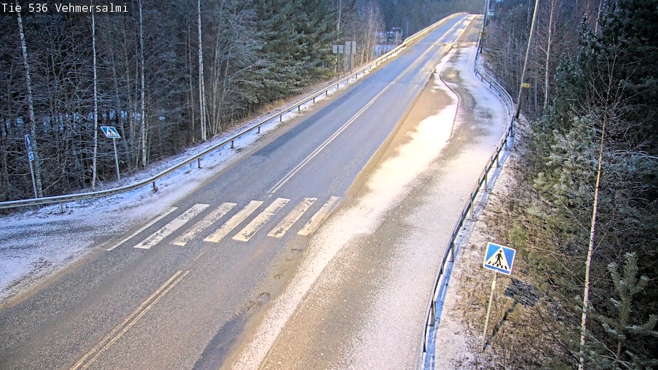 Kelikamerat Kuva Tie 536 Kuopio, Vehmersalmi, Kuopio, Pohjois-Savo