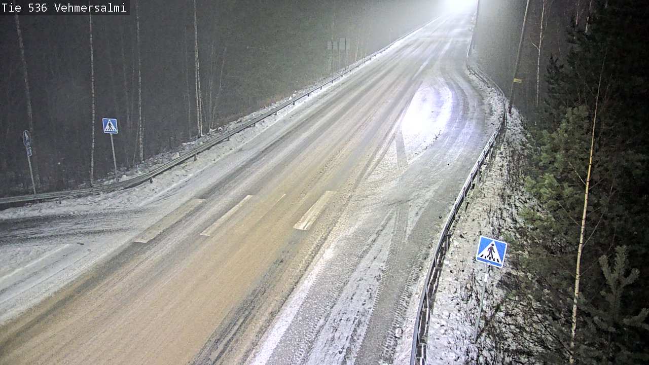 Weather Camera Image Road 536 Kuopio, Vehmersalmi, Kuopio, Pohjois-Savo