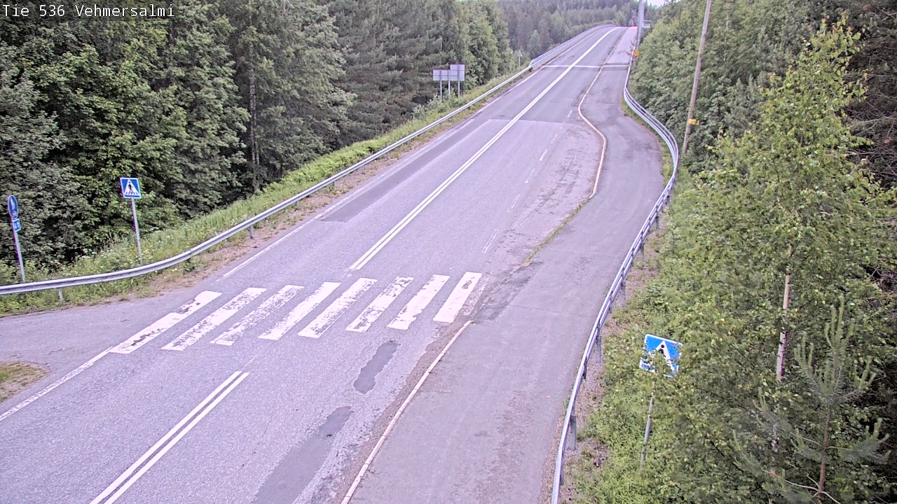 Kelikamerat Kuva Tie 536 Kuopio, Vehmersalmi, Kuopio, Pohjois-Savo