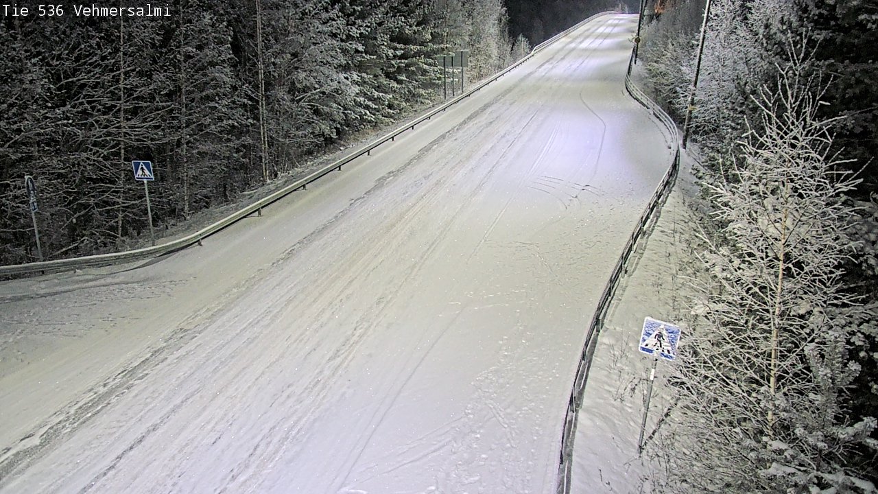 Kelikamerat Kuva Tie 536 Kuopio, Vehmersalmi, Kuopio, Pohjois-Savo