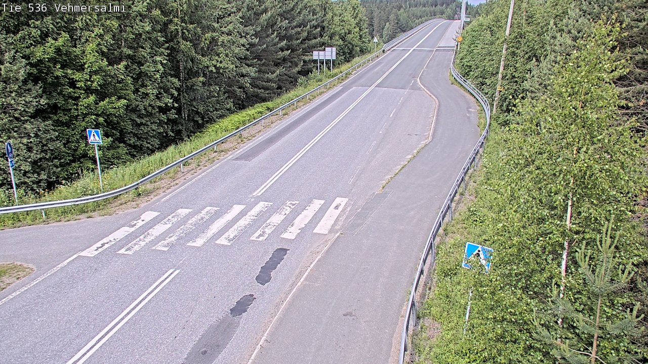 Kelikamerat Kuva Tie 536 Kuopio, Vehmersalmi, Kuopio, Pohjois-Savo