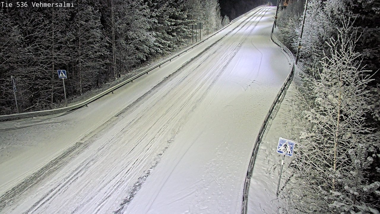 Kelikamerat Kuva Tie 536 Kuopio, Vehmersalmi, Kuopio, Pohjois-Savo