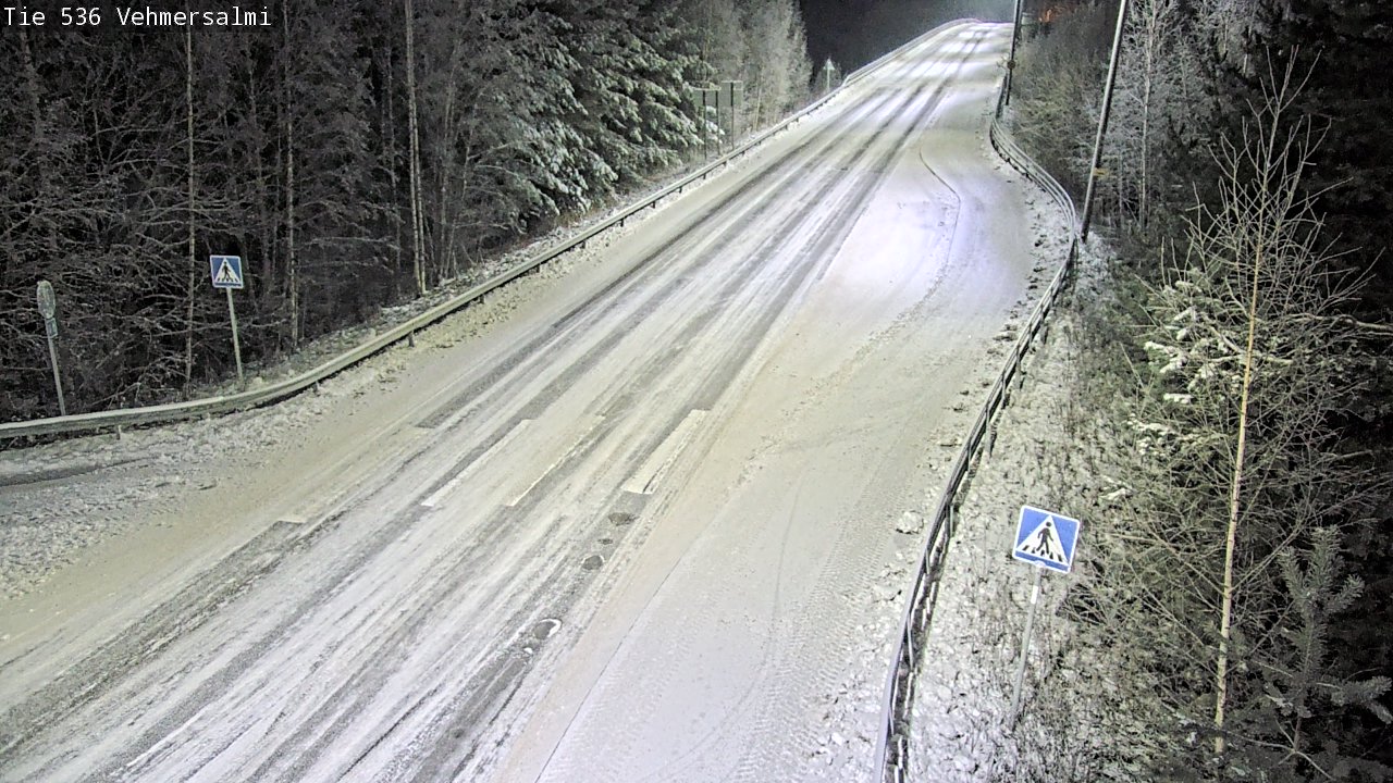 Kelikamerat Kuva Tie 536 Kuopio, Vehmersalmi, Kuopio, Pohjois-Savo