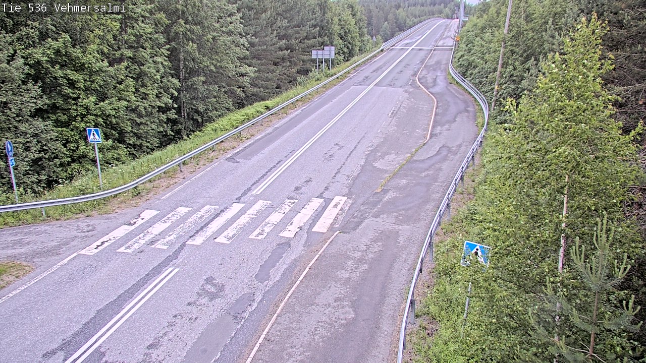 Kelikamerat Kuva Tie 536 Kuopio, Vehmersalmi, Kuopio, Pohjois-Savo