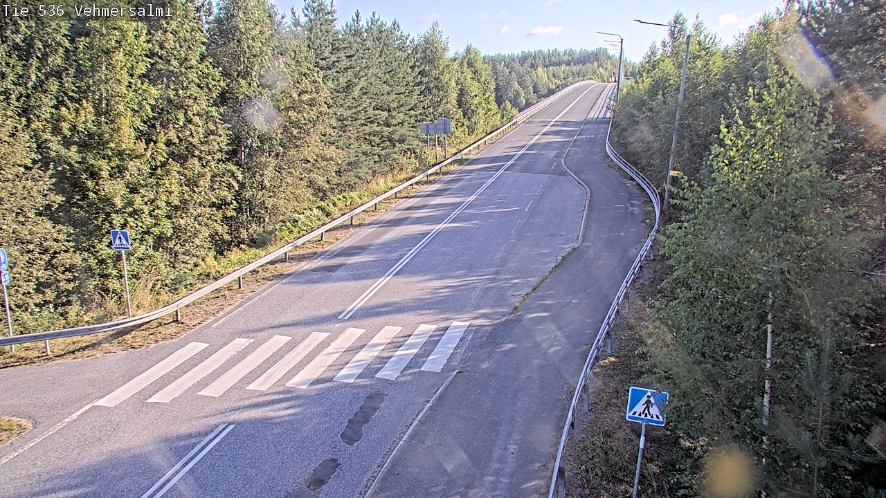 Kelikamerat Kuva Tie 536 Kuopio, Vehmersalmi, Kuopio, Pohjois-Savo