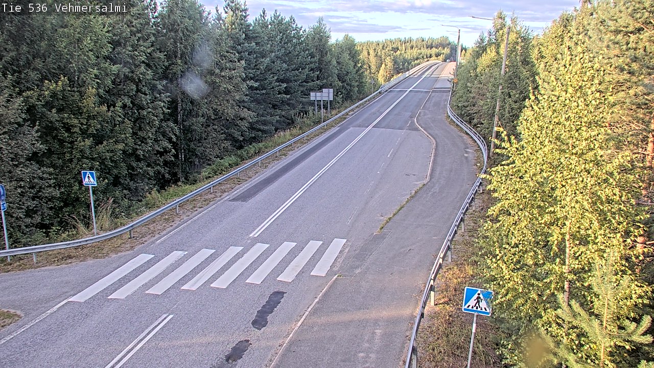 Kelikamerat Kuva Tie 536 Kuopio, Vehmersalmi, Kuopio, Pohjois-Savo