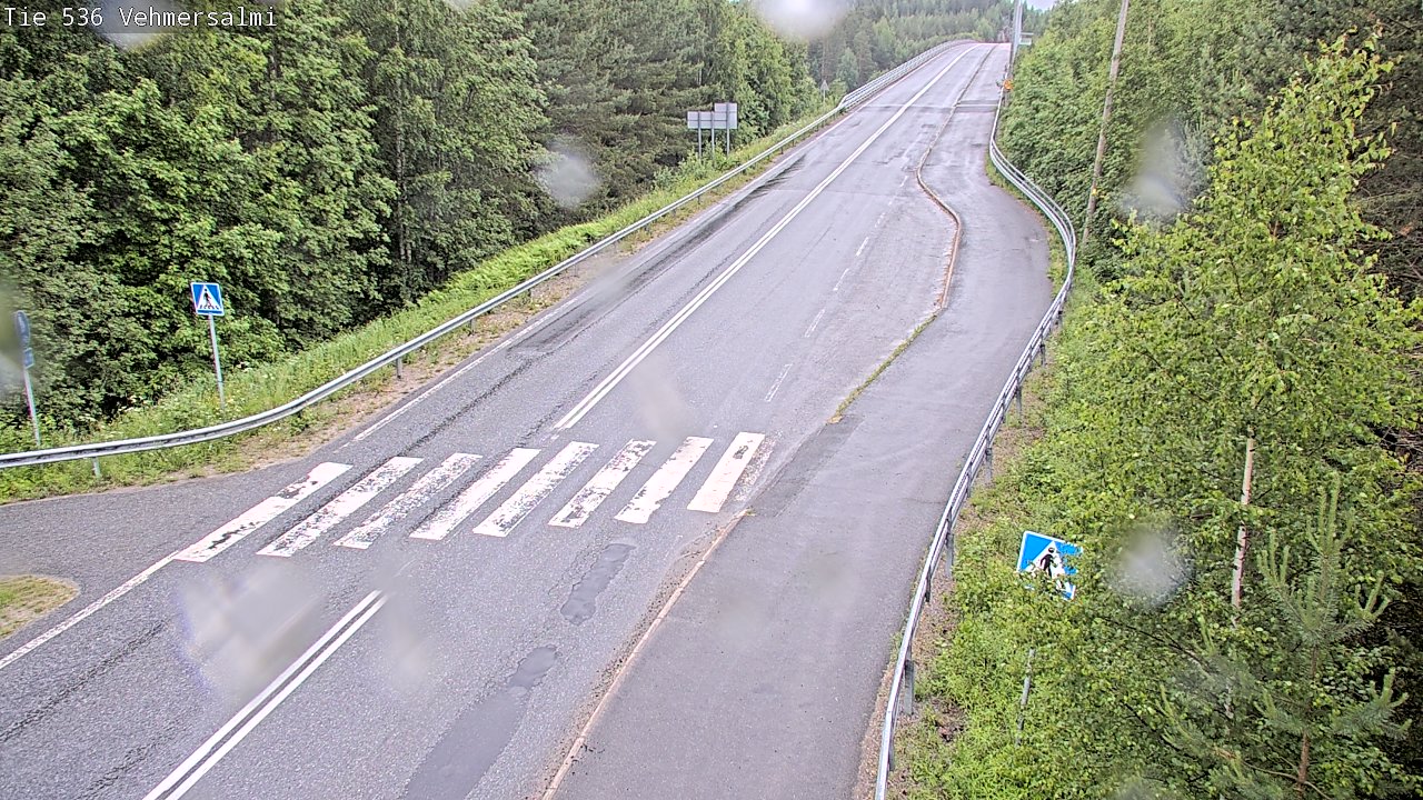 Kelikamerat Kuva Tie 536 Kuopio, Vehmersalmi, Kuopio, Pohjois-Savo