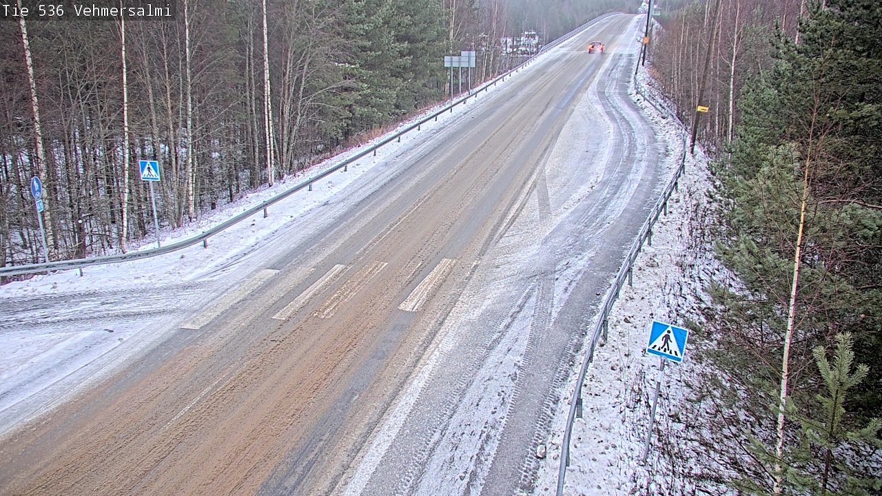 Weather Camera Image Road 536 Kuopio, Vehmersalmi, Kuopio, Pohjois-Savo
