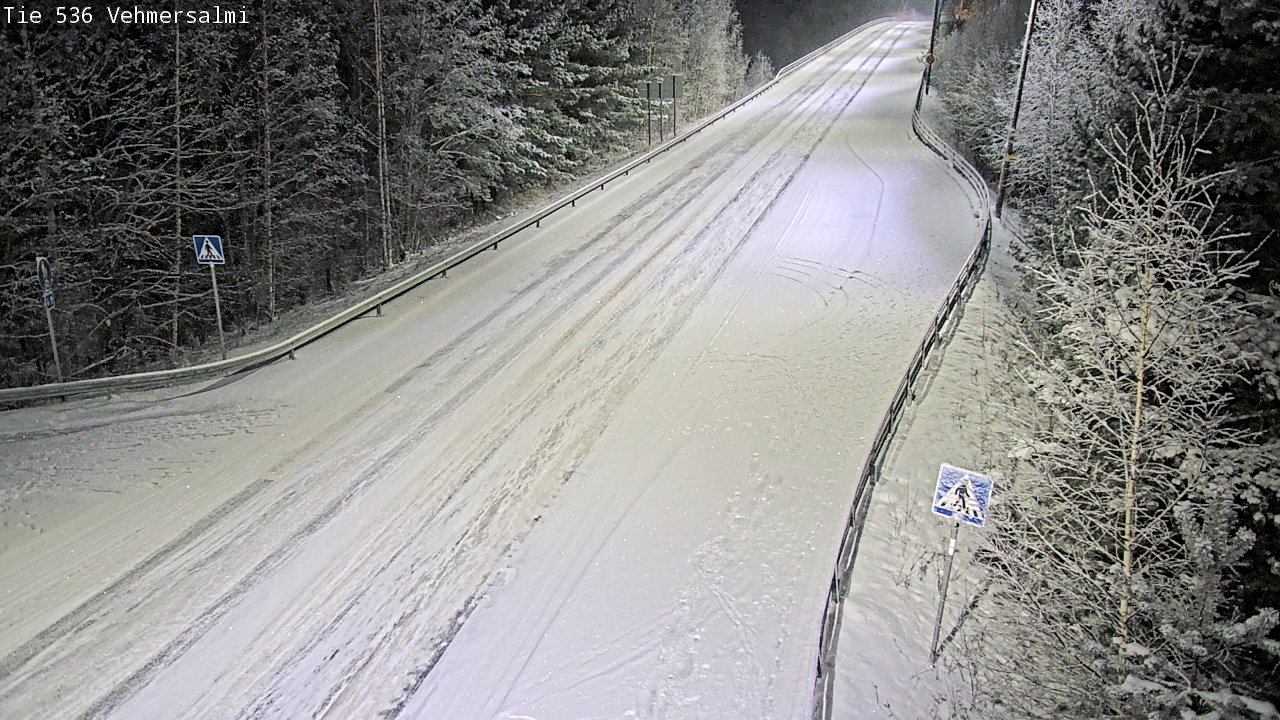 Kelikamerat Kuva Tie 536 Kuopio, Vehmersalmi, Kuopio, Pohjois-Savo