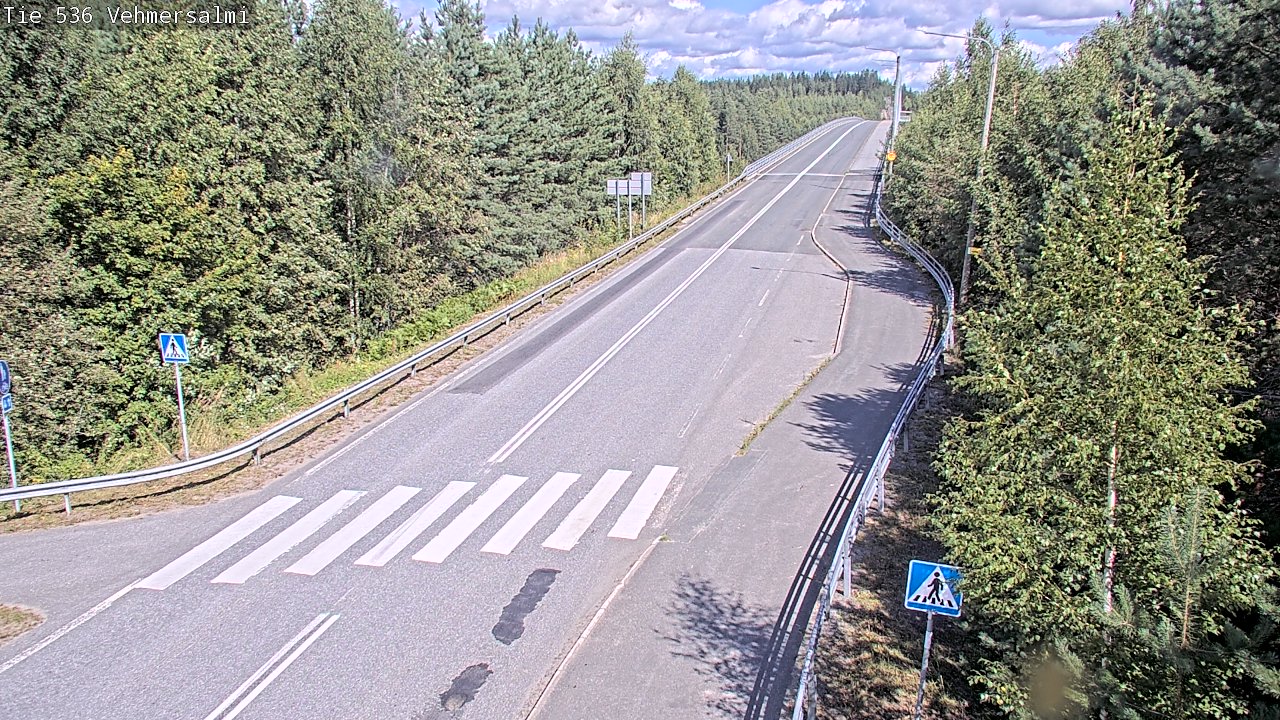 Kelikamerat Kuva Tie 536 Kuopio, Vehmersalmi, Kuopio, Pohjois-Savo