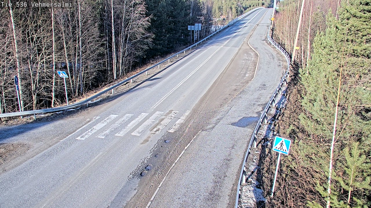 Kelikamerat Kuva Tie 536 Kuopio, Vehmersalmi, Kuopio, Pohjois-Savo