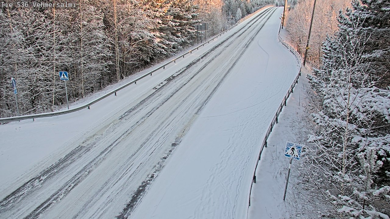 Kelikamerat Kuva Tie 536 Kuopio, Vehmersalmi, Kuopio, Pohjois-Savo