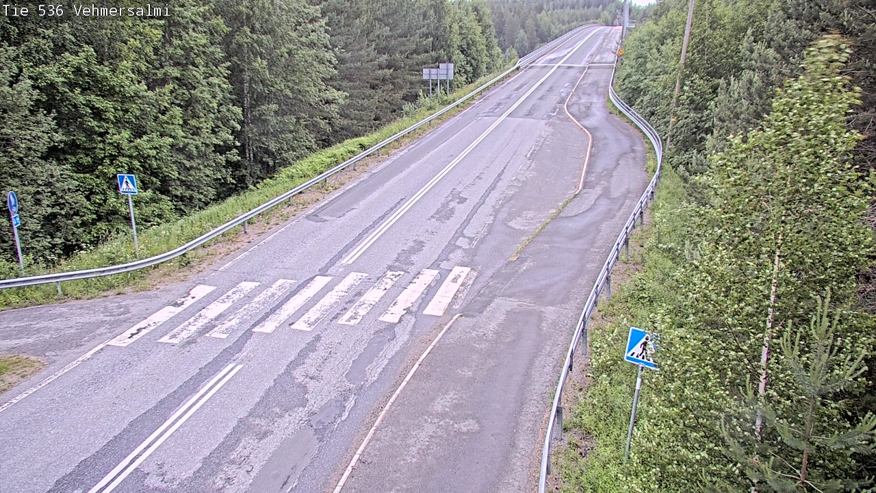 Kelikamerat Kuva Tie 536 Kuopio, Vehmersalmi, Kuopio, Pohjois-Savo