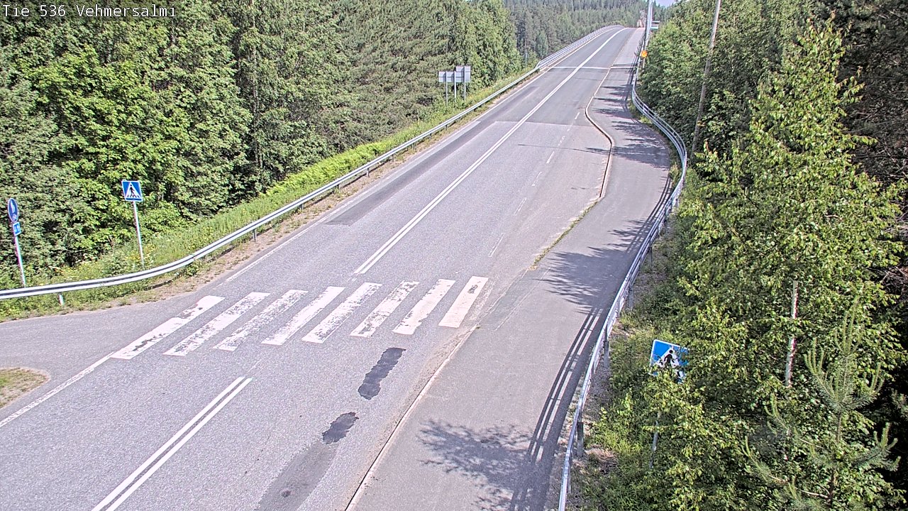 Kelikamerat Kuva Tie 536 Kuopio, Vehmersalmi, Kuopio, Pohjois-Savo