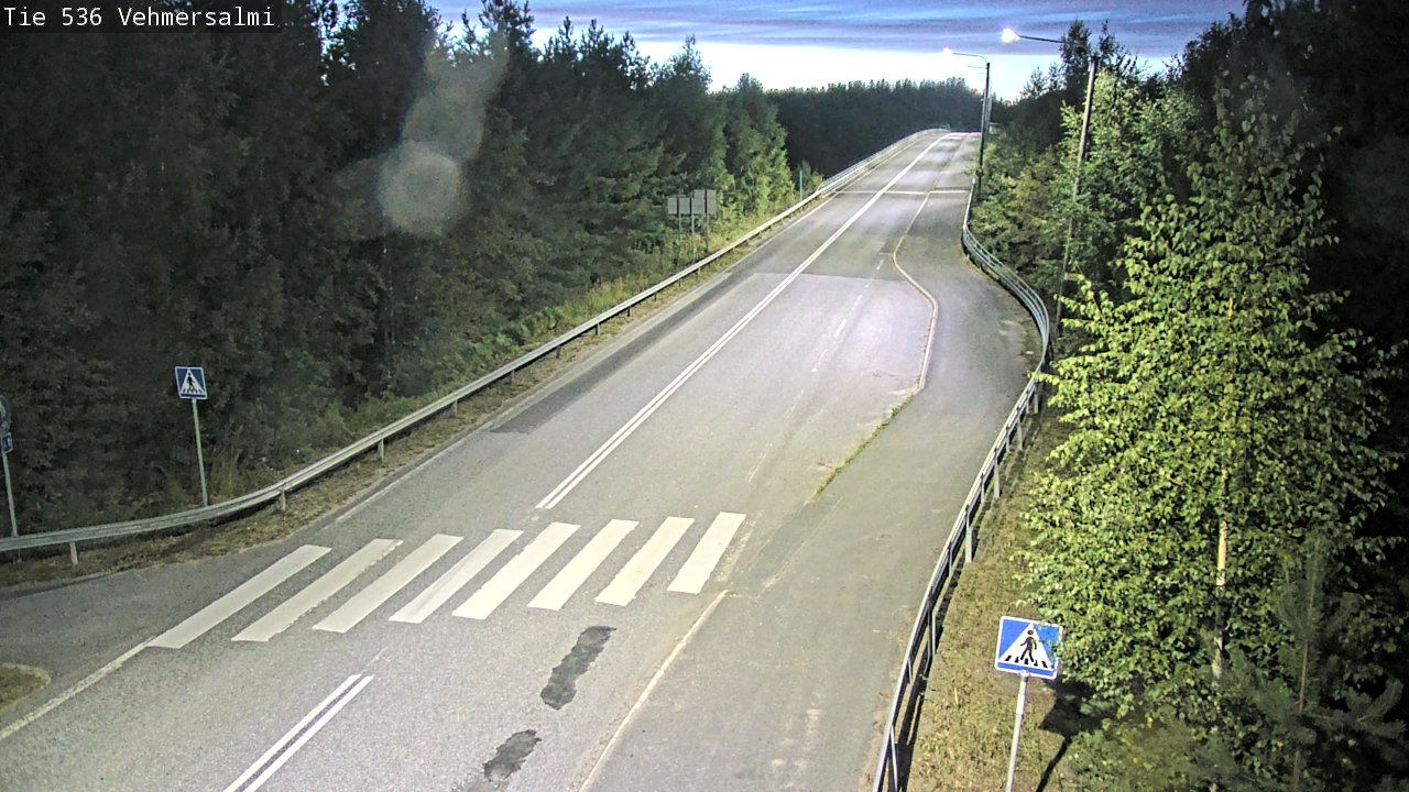 Kelikamerat Kuva Tie 536 Kuopio, Vehmersalmi, Kuopio, Pohjois-Savo