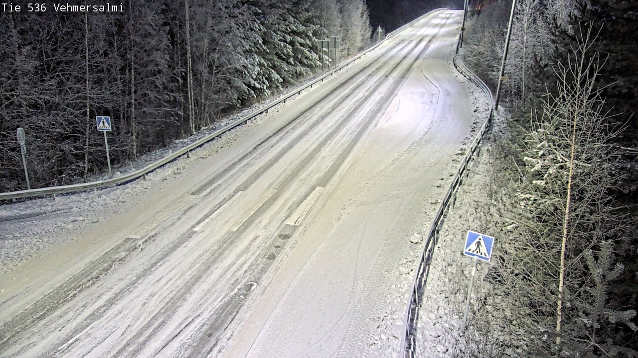 Kelikamerat Kuva Tie 536 Kuopio, Vehmersalmi, Kuopio, Pohjois-Savo