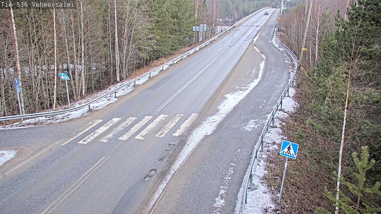 Kelikamerat Kuva Tie 536 Kuopio, Vehmersalmi, Kuopio, Pohjois-Savo