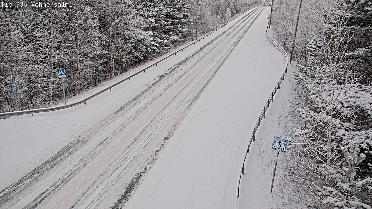 Kelikamerat Kuva Tie 536 Kuopio, Vehmersalmi, Kuopio, Pohjois-Savo