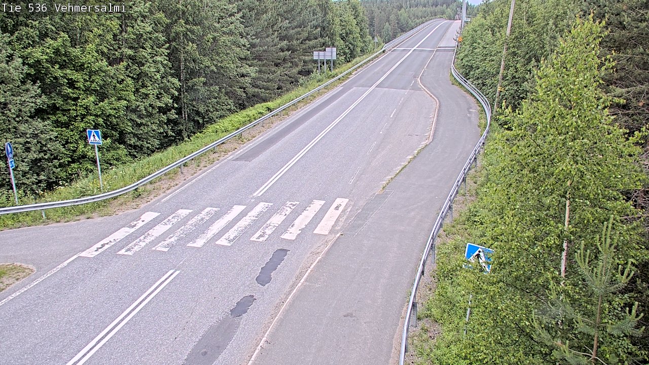 Kelikamerat Kuva Tie 536 Kuopio, Vehmersalmi, Kuopio, Pohjois-Savo