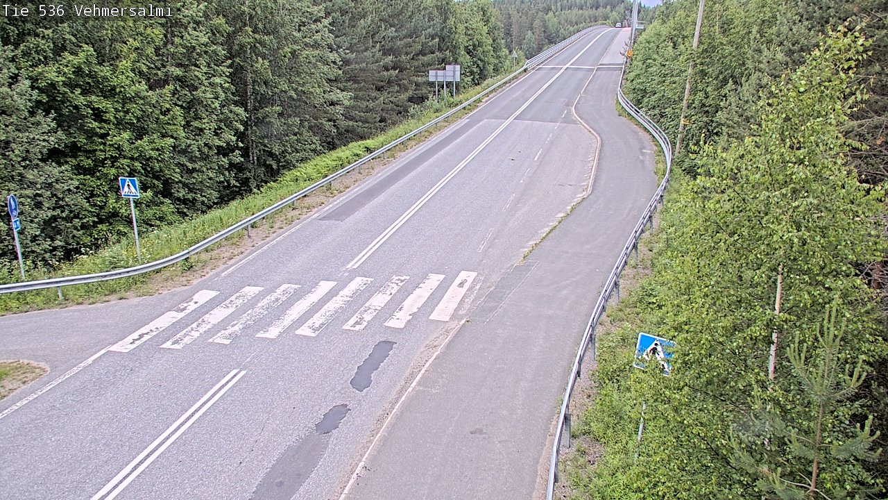 Kelikamerat Kuva Tie 536 Kuopio, Vehmersalmi, Kuopio, Pohjois-Savo
