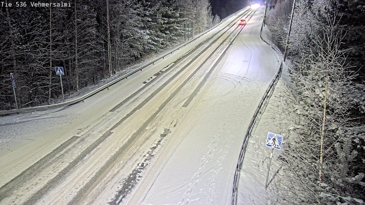 Kelikamerat Kuva Tie 536 Kuopio, Vehmersalmi, Kuopio, Pohjois-Savo