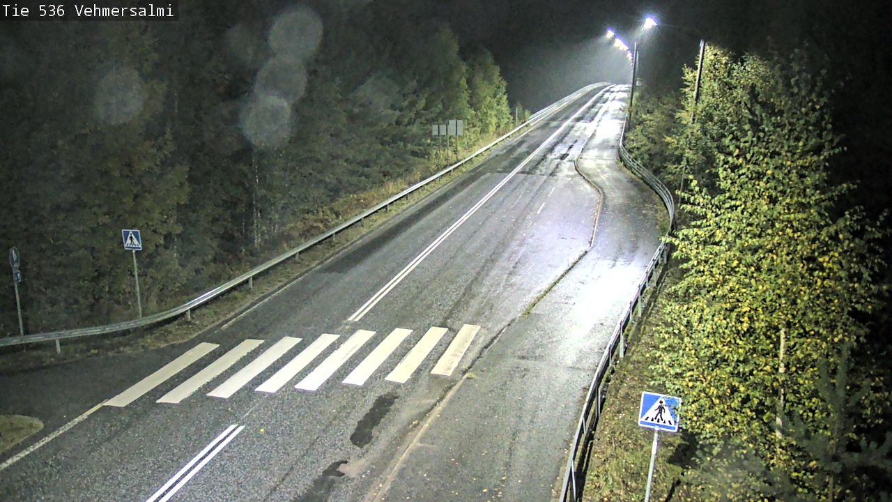 Weather Camera Image Väg 536 Kuopio, Vehmersalmi, Kuopio, Pohjois-Savo