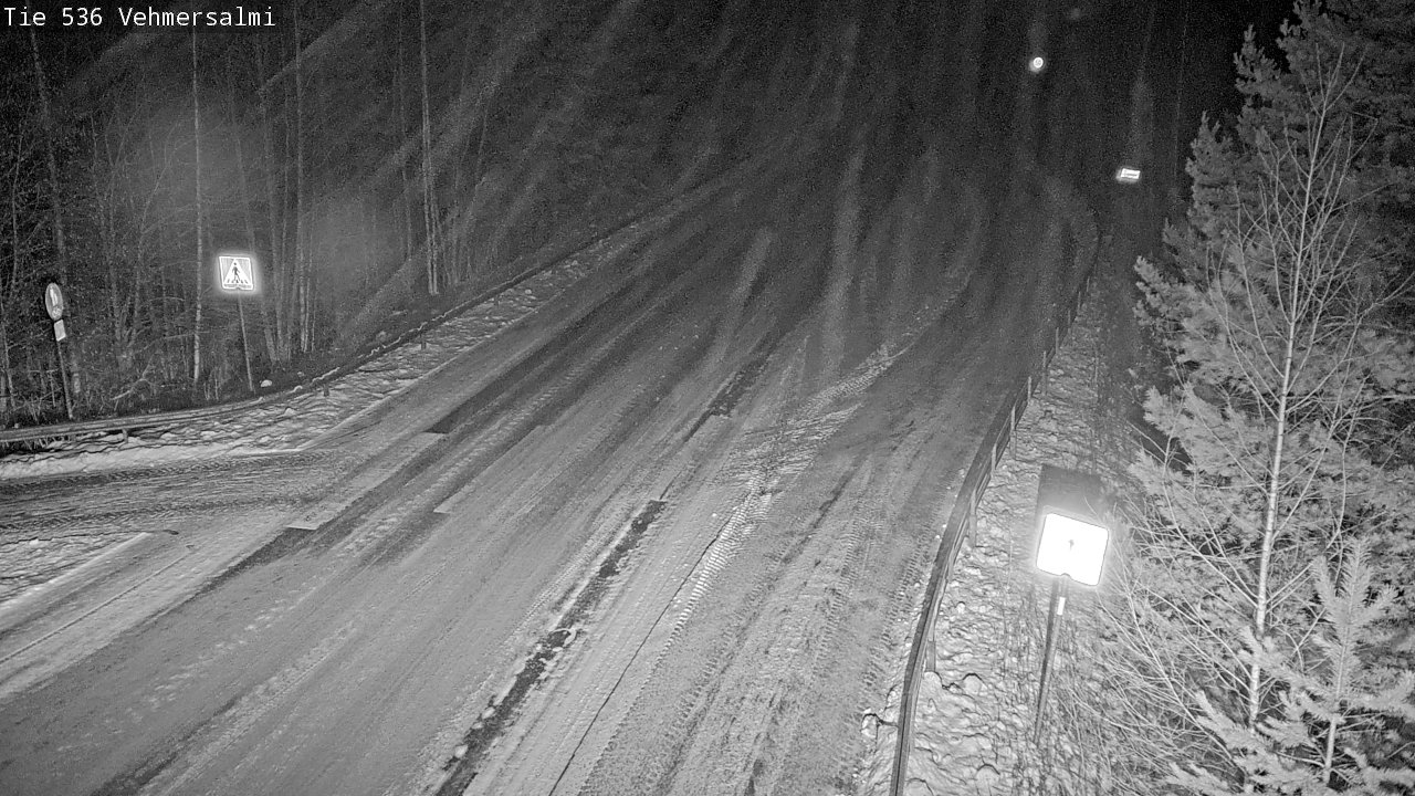 Weather Camera Image Road 536 Kuopio, Vehmersalmi, Kuopio, Pohjois-Savo