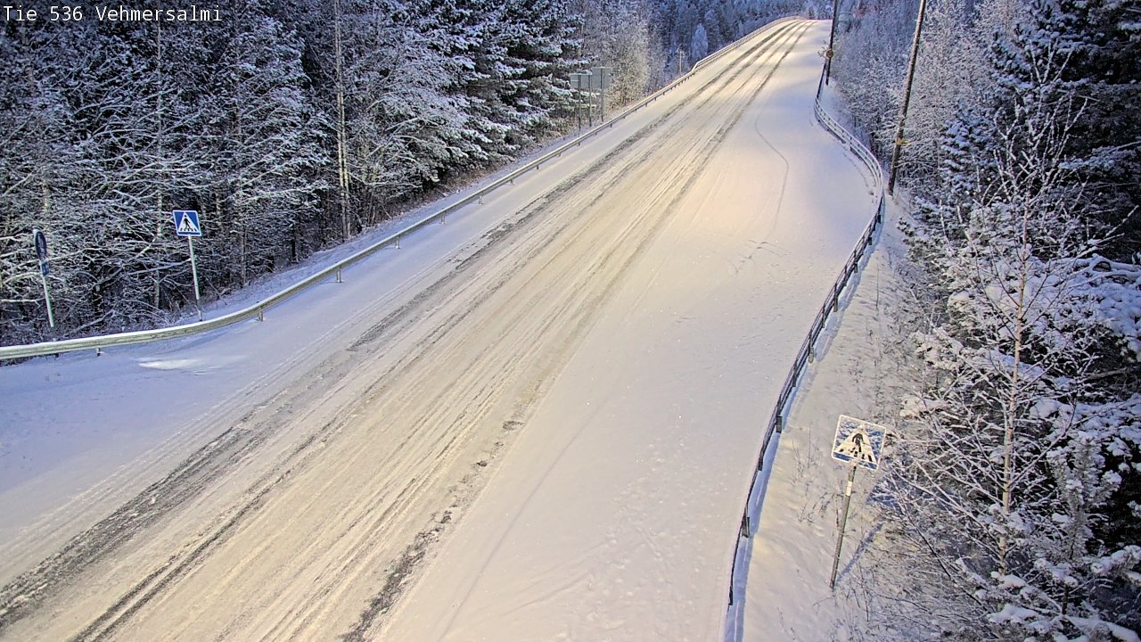 Kelikamerat Kuva Tie 536 Kuopio, Vehmersalmi, Kuopio, Pohjois-Savo