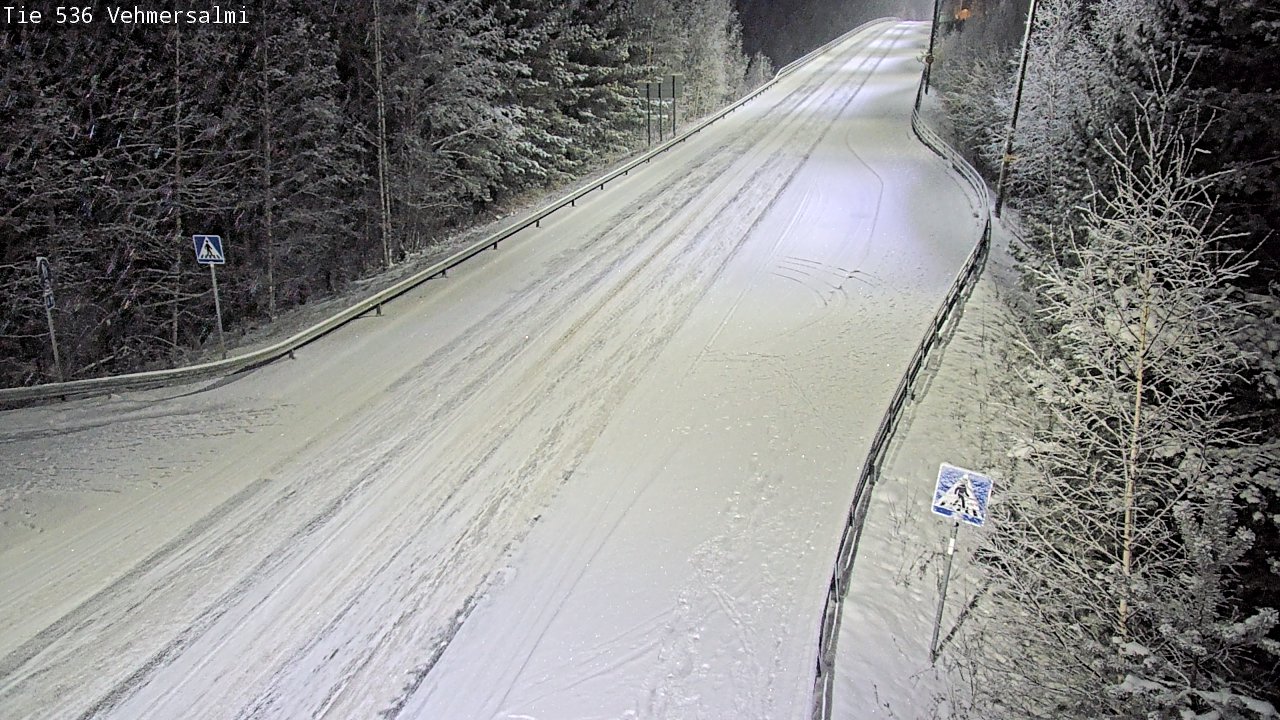 Kelikamerat Kuva Tie 536 Kuopio, Vehmersalmi, Kuopio, Pohjois-Savo