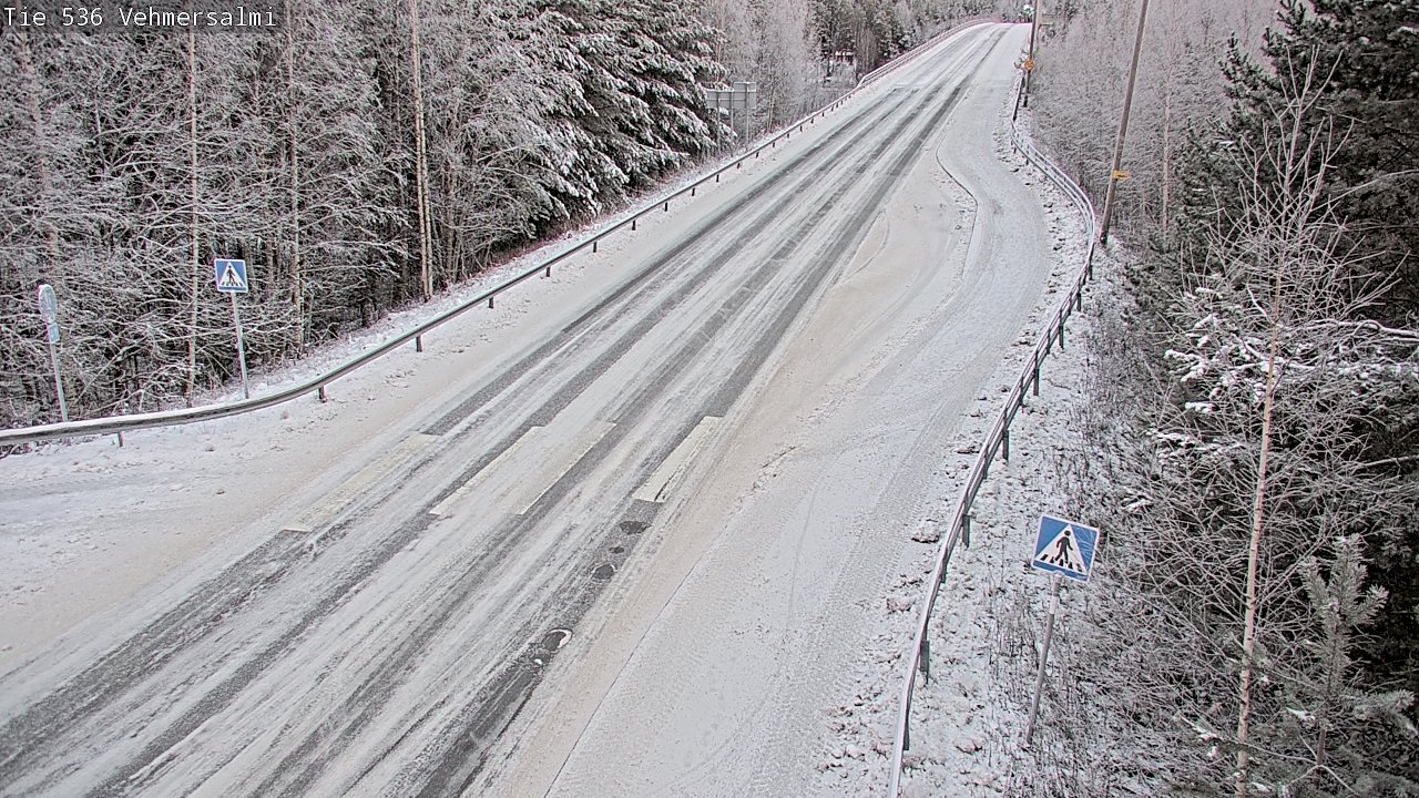 Kelikamerat Kuva Tie 536 Kuopio, Vehmersalmi, Kuopio, Pohjois-Savo