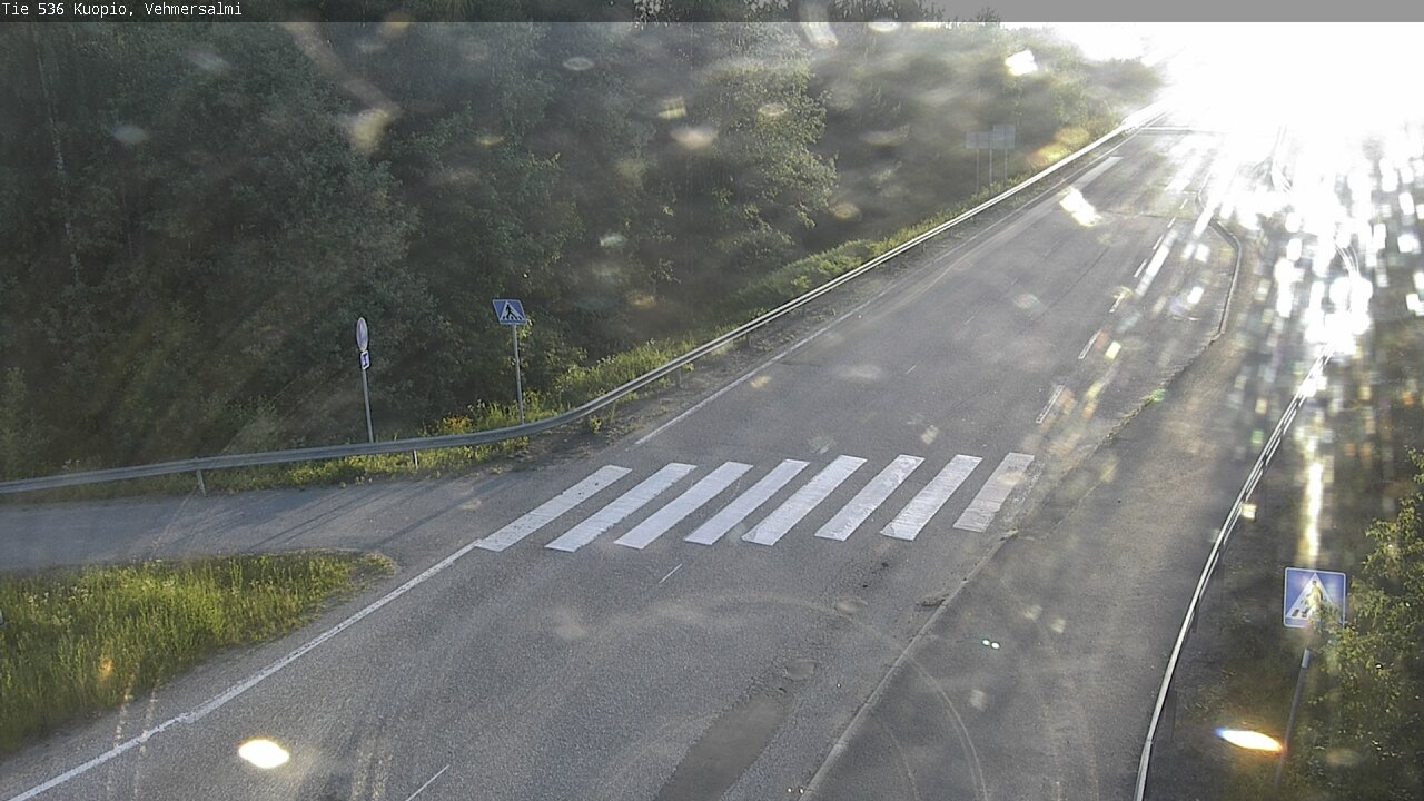 Weather Camera Image Road 536 Kuopio, Vehmersalmi, Kuopio, Pohjois-Savo