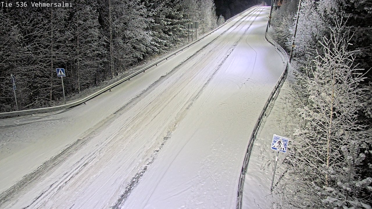 Kelikamerat Kuva Tie 536 Kuopio, Vehmersalmi, Kuopio, Pohjois-Savo