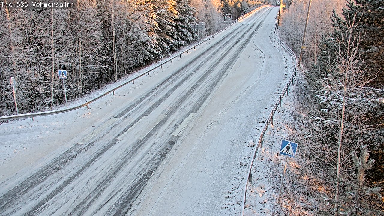 Kelikamerat Kuva Tie 536 Kuopio, Vehmersalmi, Kuopio, Pohjois-Savo