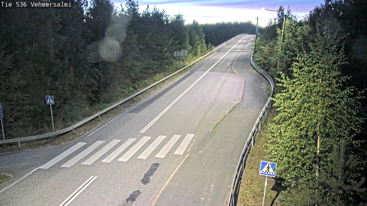 Kelikamerat Kuva Tie 536 Kuopio, Vehmersalmi, Kuopio, Pohjois-Savo